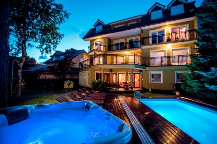 Łeba noclegi blisko morza hotel SPA Villa Verdi